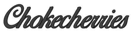 Chokecherries